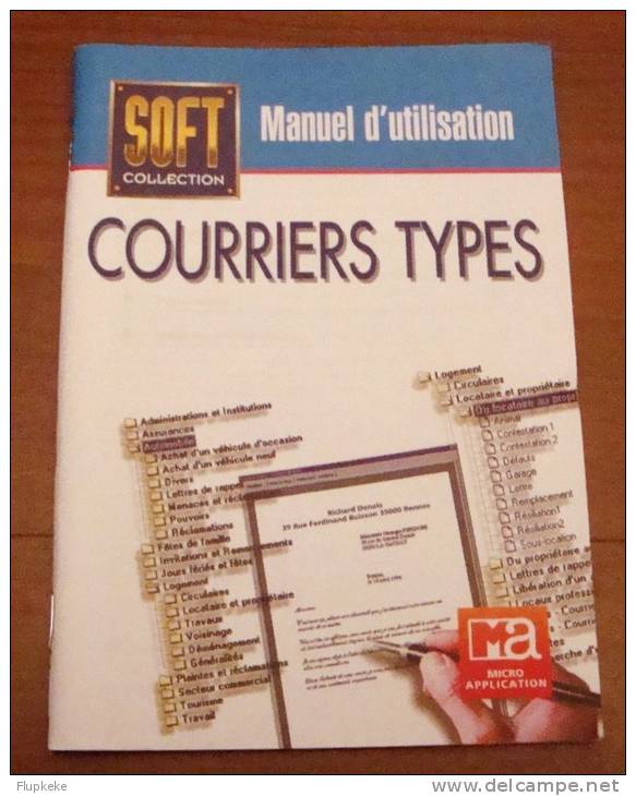 Courrier Types Micro Application Avec Manuel Sur Cd-Rom - Informatik
