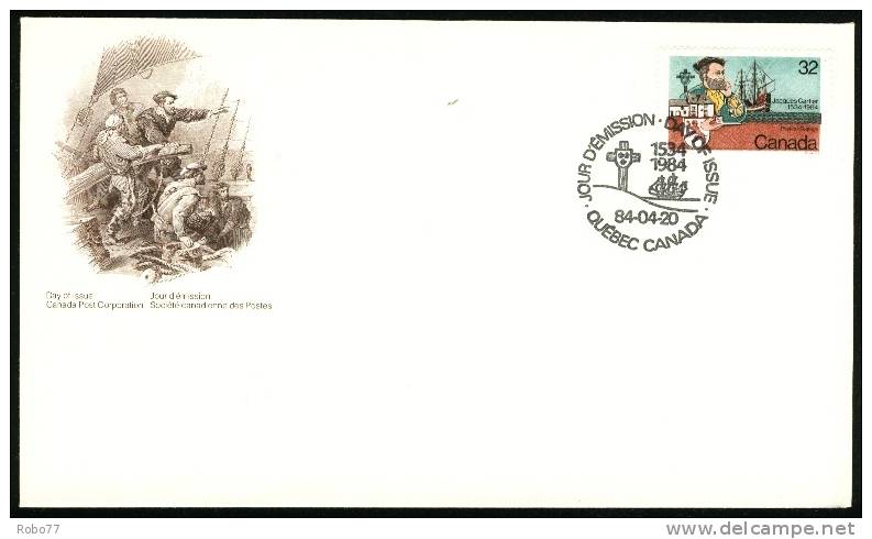 1984 Canada FDC Cover. Canada Post Corporation.  (H18c014) - 1981-1990