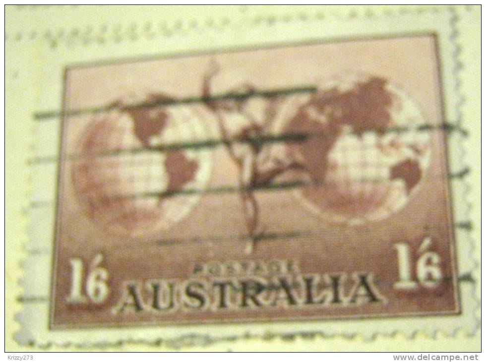 Australia 1934 Hermes 1s 6d - Used - Oblitérés