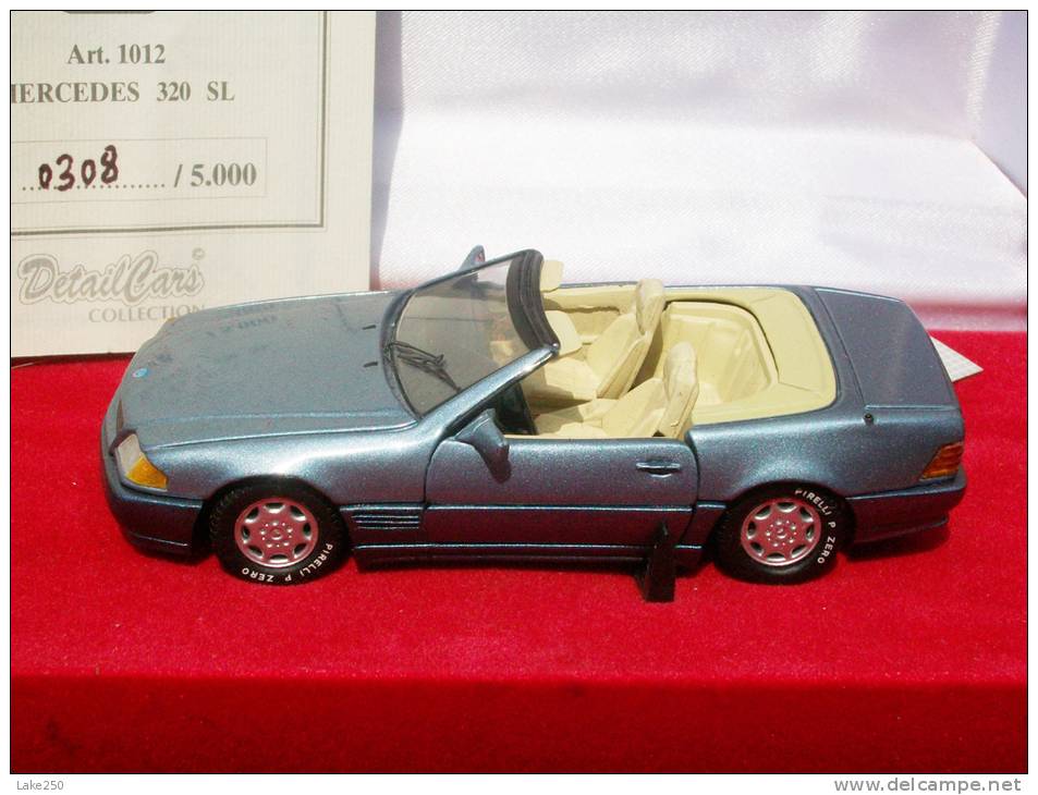 DETAIL CARS  - MERCEDES 320 SL Edizione Limitata Scala 1/43 - DetailCars