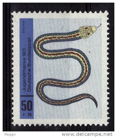 ALLEMAGNE   N°   527   **    Serpent - Snakes