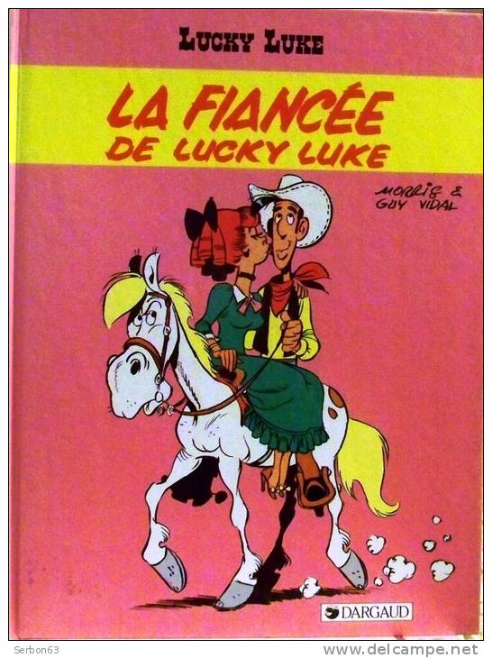 LIVRE LUCKY LUKE NEUF INVENDUS LIBRAIRIE LA FIANCEE DE LUCKY LUKE DE DESSIN MORIS SCENARIO DE GUY VIDAL EDITION DARGAUD - Lucky Luke