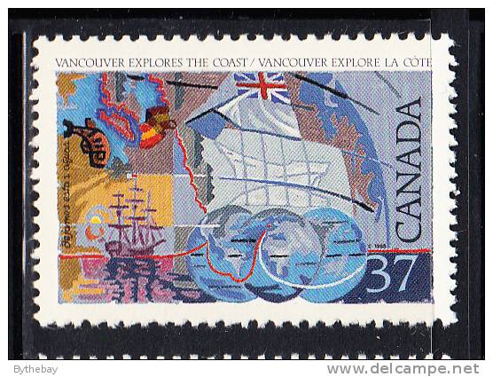 Canada MNH Scott #1200 37c George Vancouver - Exploration Of Canada - Unused Stamps