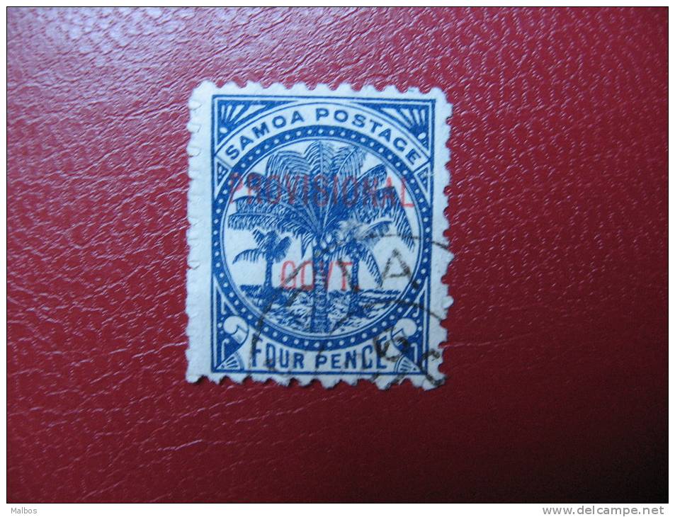 SAMOA  1899  (ob)  S&G# 93  - P11 - W4b (7mm) - Samoa