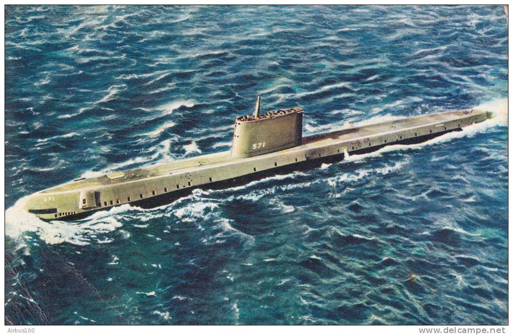 Le Nautilus - Premier Sous-marin Atomique - Comité National De L´enfance - - Sous-marins