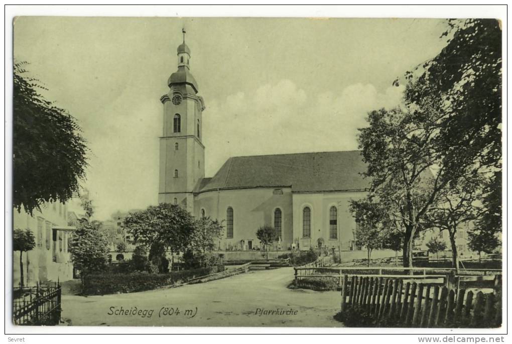 **  SCHEIDEGG  - Pfarrkirche. - Egg