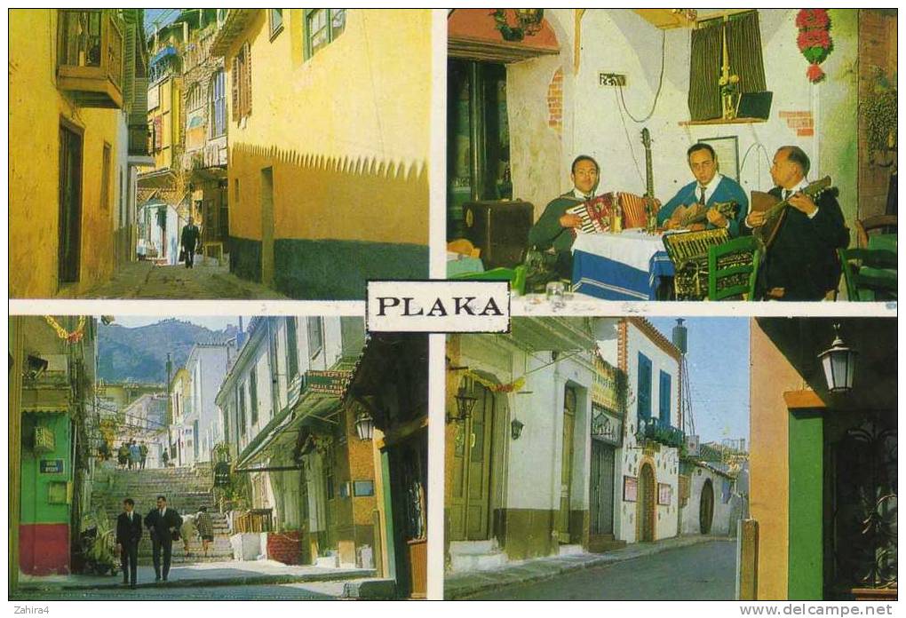 Athènes -  Plaka - Accordéons - Greece