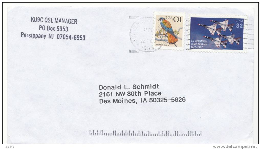 USA Cover West Jersey NJ. 23-2-1999 - Storia Postale