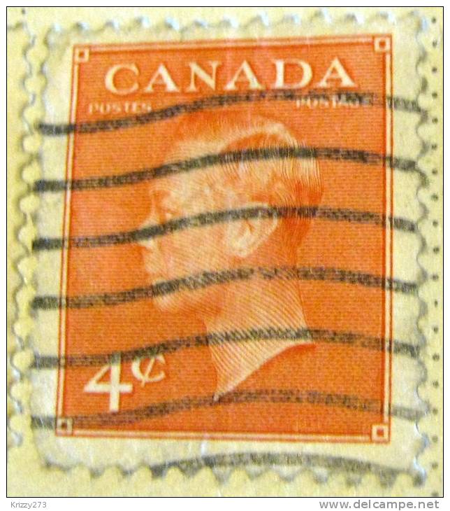 Canada 1949 King George VI 4c - Used - Usati