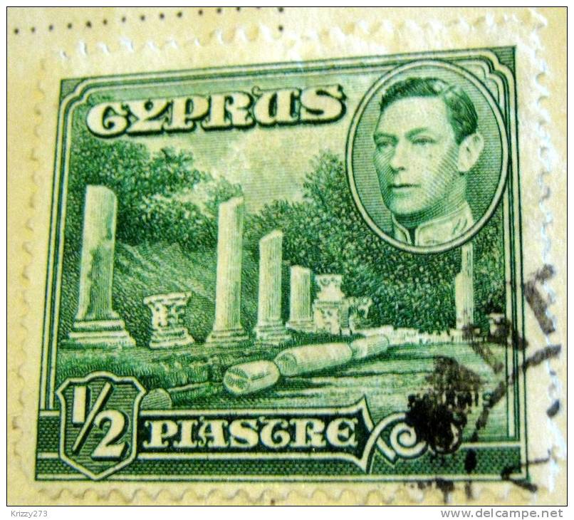 Cyprus 1938 Salamis 0.5d - Used - Zypern (...-1960)