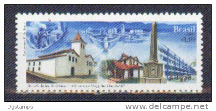 Brasil 2011 ** Ciudades Historicas. 400 Años De Mogi Das Cruzes (SP). Arquitectura. Paloma. Personaje. - Unused Stamps