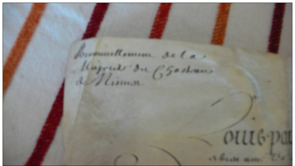 PARCHEMIN LOUIS XIV  1688 AVEC SCEAU ROYAL ET SIGNATURE DU ROI - Ex-libris