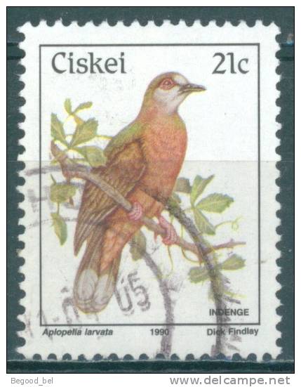 CISKEI - 1990 - USED/OBLIT. -  OISEAU BIRD VOGEL - Yv 174  - Lot 6404 - Ciskei