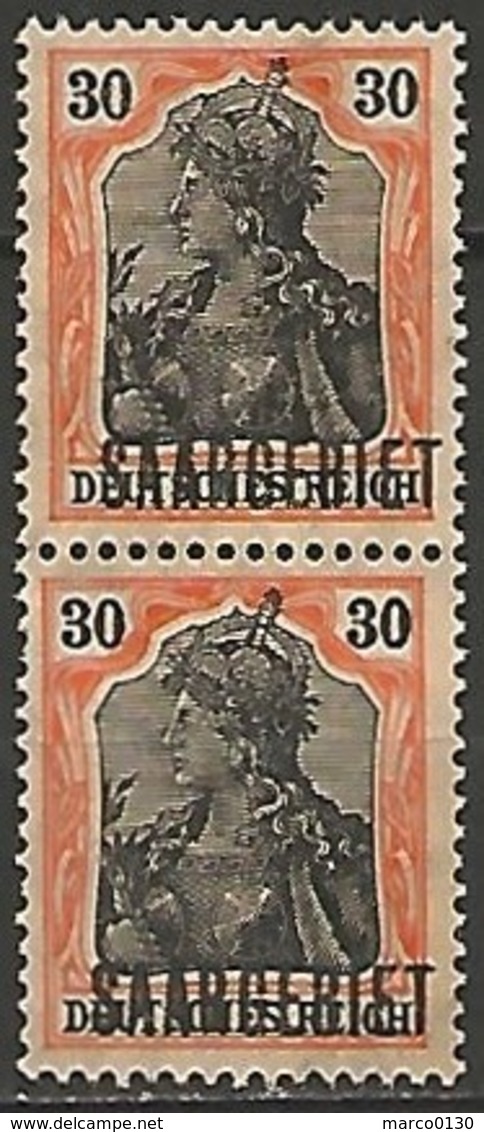 SARRE PAIRE DU N° 39 NEUF Sans Gomme - Unused Stamps