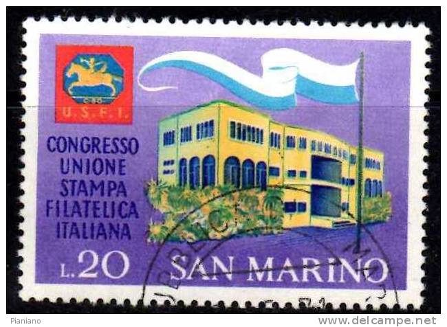 PIA - SMA - 1971 : Congresso  Dell' Unione Stampa Filatelica  - (SAS 829-831) - Used Stamps