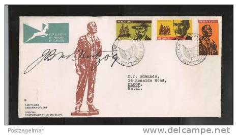RSA 1968 FDC Nr.8 Herzog With Address #1644 - Covers & Documents