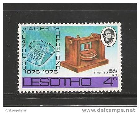 LESOTHO 1976 Mint Never Hinged  Stamp Telephone Cent. 217=220 1 Value Only - Telecom