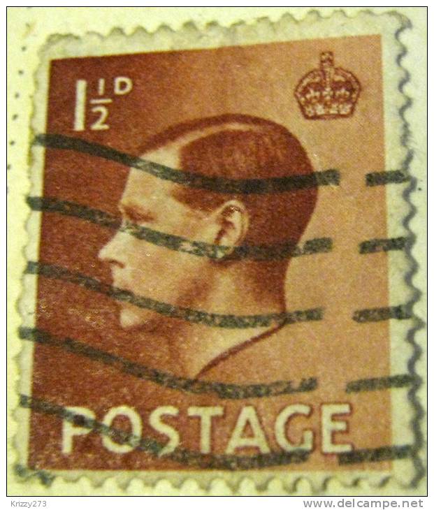 Great Britain 1936 King Edward VIII 1.5d - Used - Oblitérés