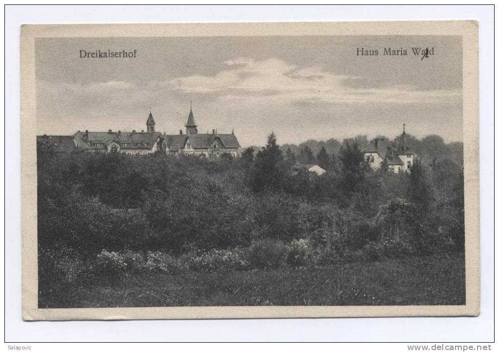 Dreikaiserhof - Institut St Maria 1929  2 SCANS - Bad Homburg