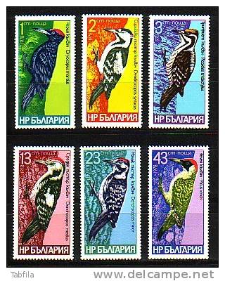 BULGARIA \ BULGARIE - 1978 - Pics - 6v** - Climbing Birds