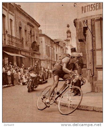 AIRE SUR ADOUR  Tour De France Marcel Dussault  1950 - Non Classés