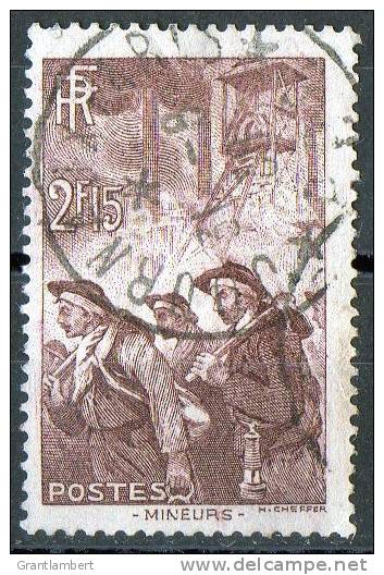 France 1938 Mineurs Obl. - - - Used Stamps