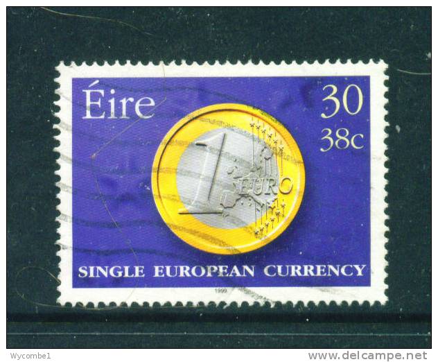 IRELAND  -  1999  Single European Currency  30p  FU  (stock Scan) - Usados