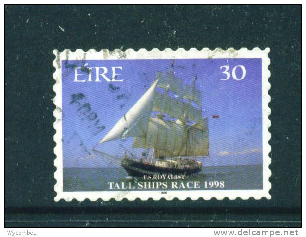 IRELAND  -  1998  Tall Ships Race  30p  Self Adhesive  FU  (stock Scan) - Usados