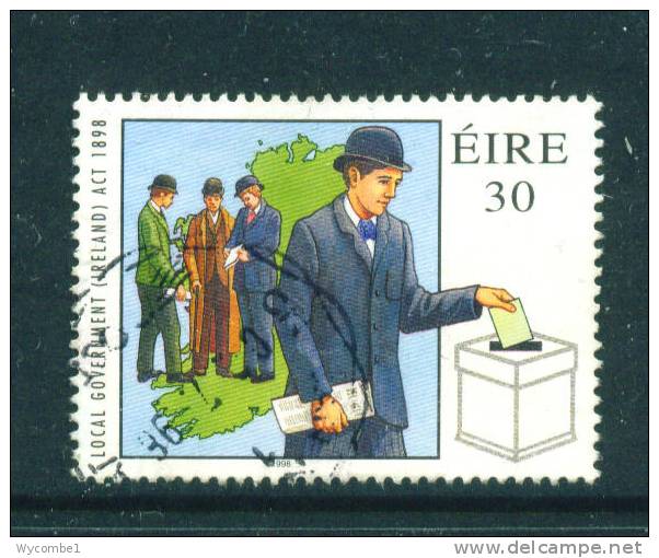 IRELAND  -  1998  Democracy  30p  FU  (stock Scan) - Used Stamps
