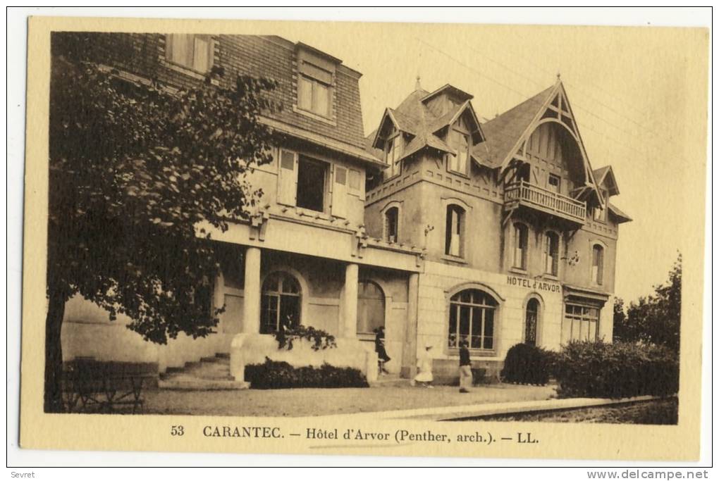 CARANTEC  - Hôtel D'Arvor. - Carantec