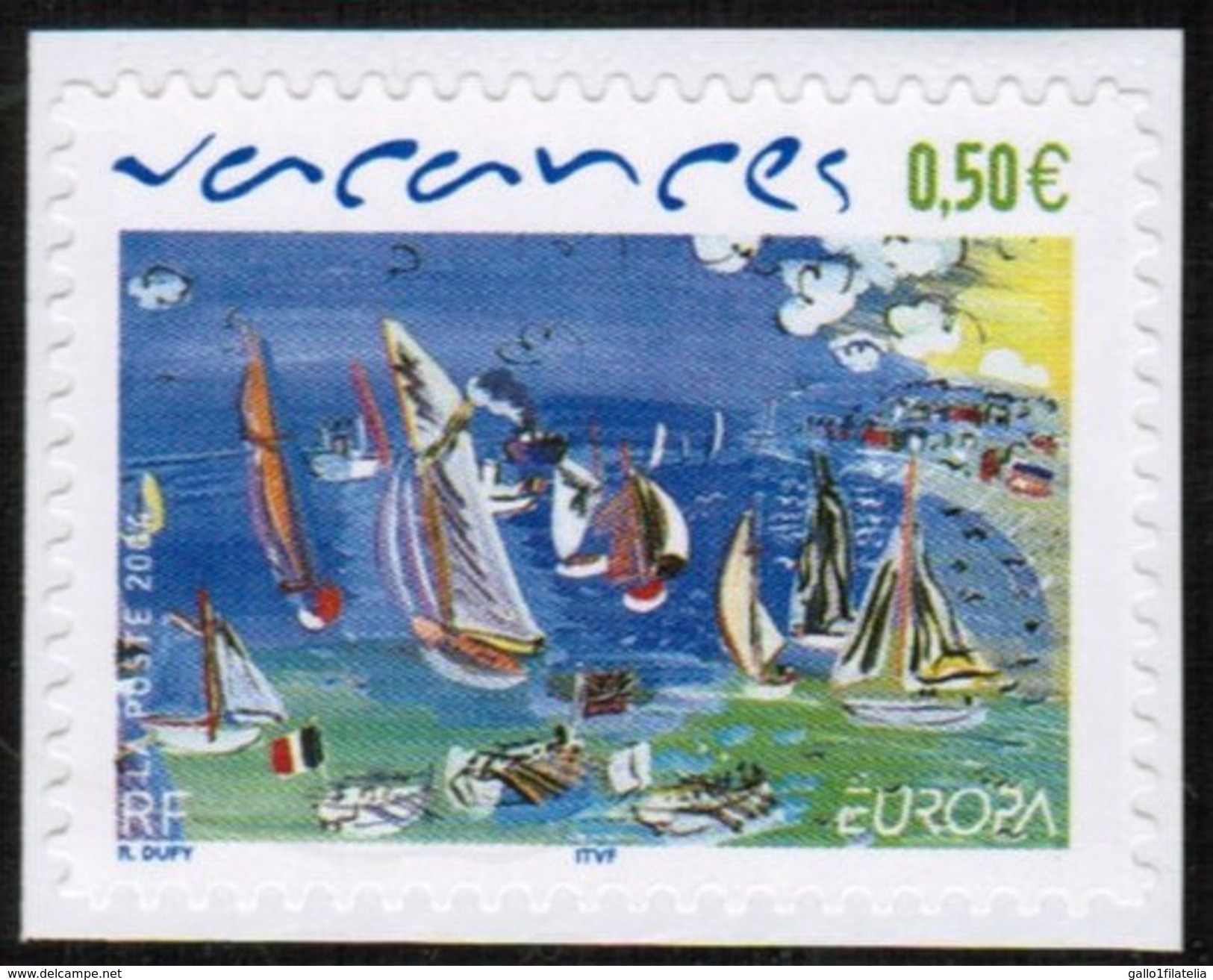2004 - FRANCIA / FRANCE - EUROPA CEPT - LE VACANZE - FRANCOBOLLO  ADESIVO. MNH - 2004