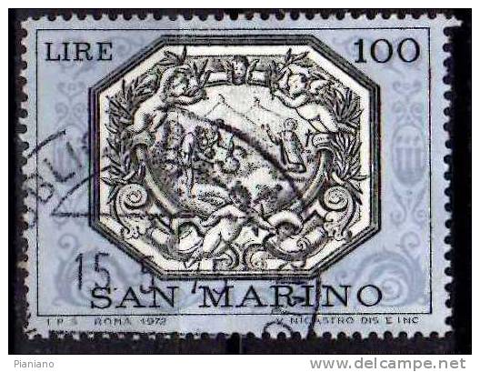 PIA - SMA - 1972 : Allegorie Di San Marino  - (SAS 851-54) - Used Stamps