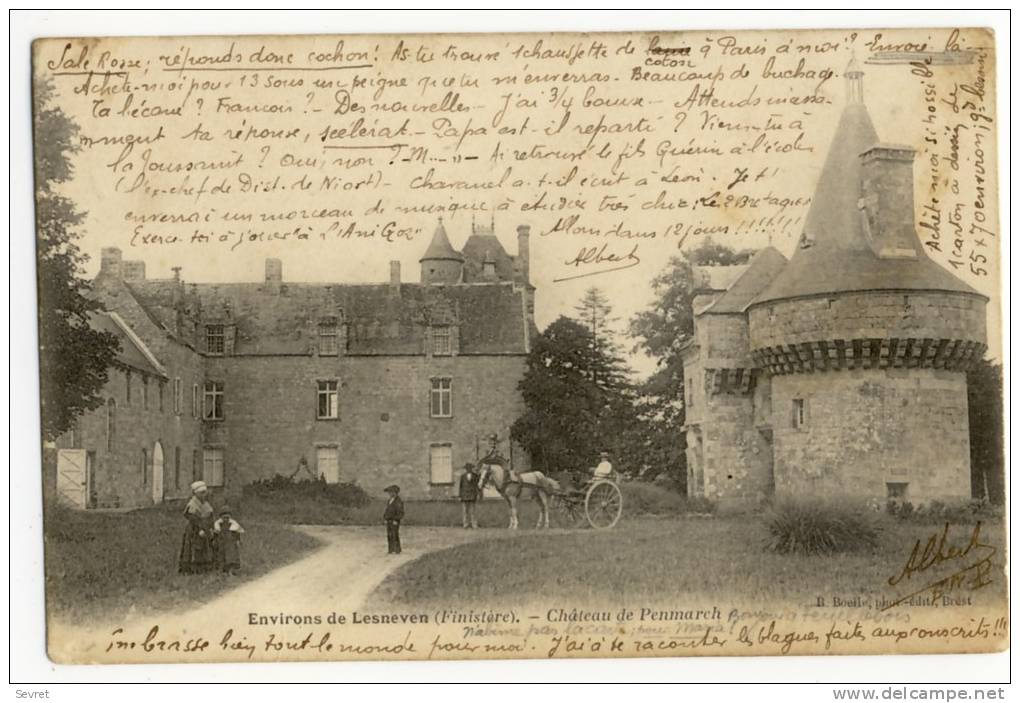 LESNEVEN. - Château De Penmarch - Lesneven