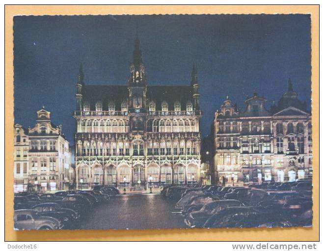 BRUXELLES - Grand'Place - Maison Du Roi - Brüssel Bei Nacht