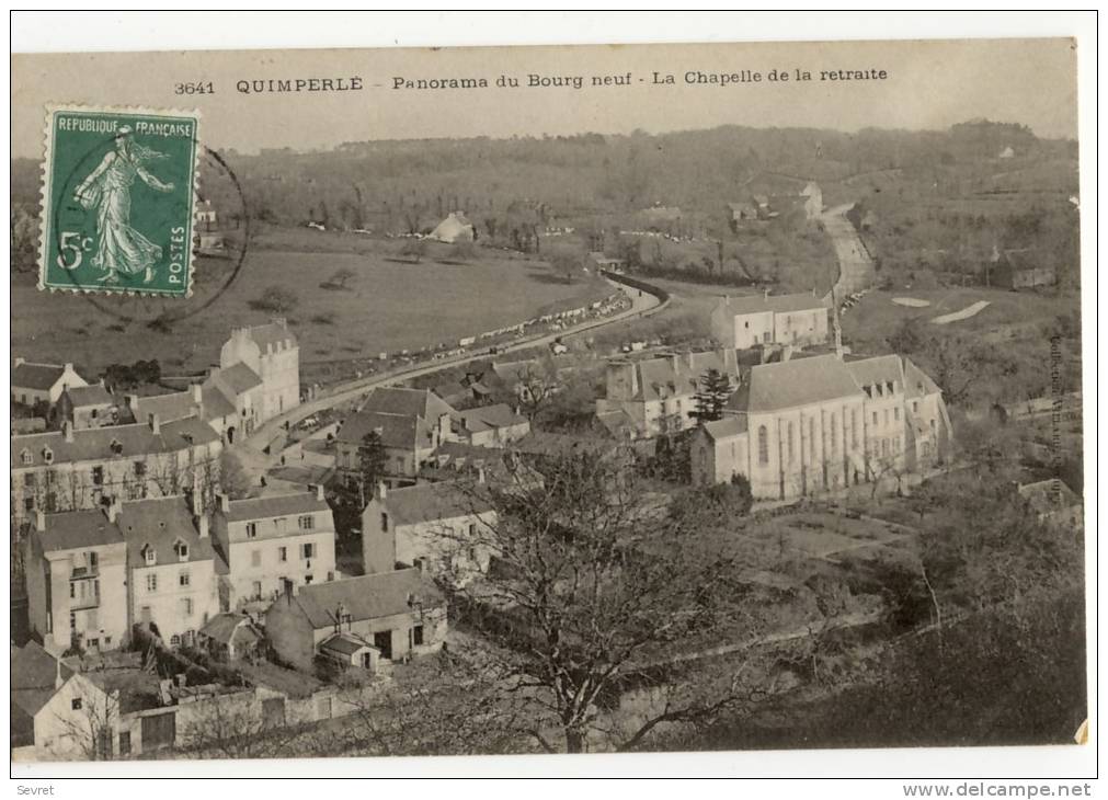 QUIMPERLE. - Panorama Du Bourg Neuf - La Chapelle De La Retraite - Quimperlé