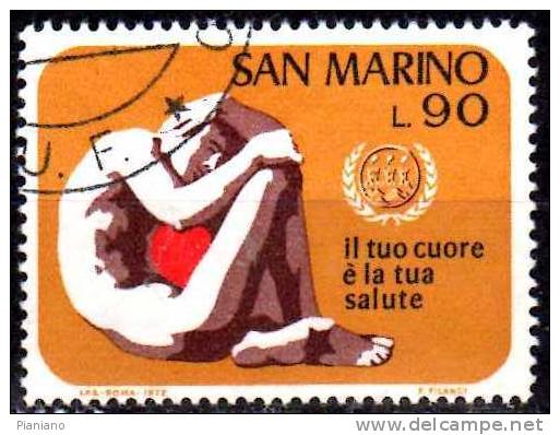 PIA - SMA - 1972 : Anno Del Cuore   - (SAS 865-66) - Used Stamps