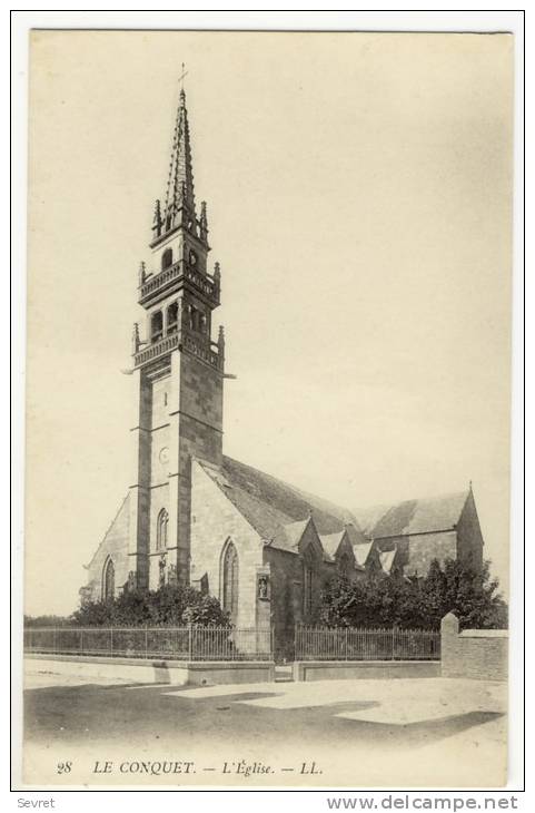 LE CONQUET. - L'Eglise - Le Conquet