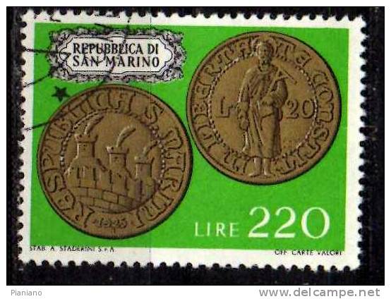 PIA - SMA - 1972 : Monete della Repubblica  - (SAS 868-875)
