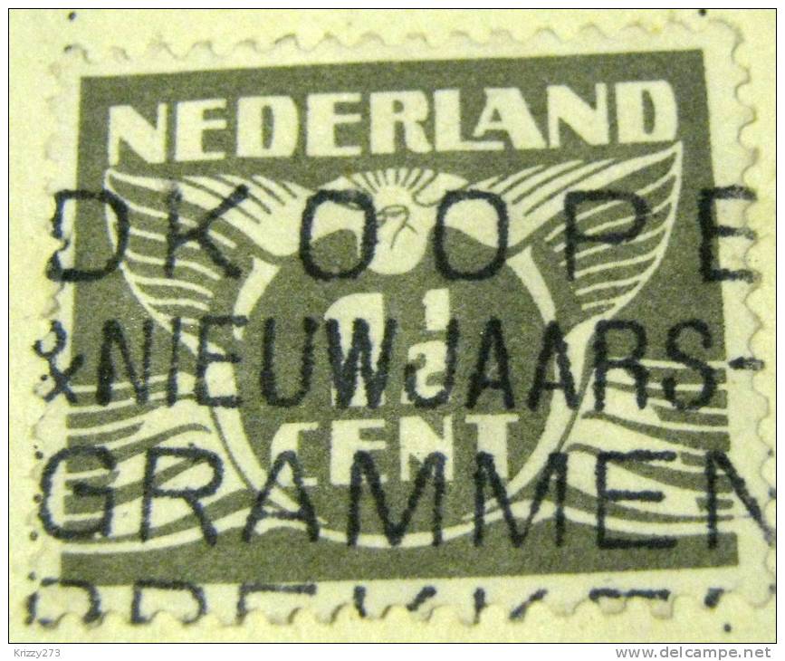 Netherlands 1924 Carrier Pigeon 1.5c - Used - Used Stamps