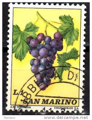 PIA - SMA - 1973 : Frutta  - (SAS 882-891) - Used Stamps