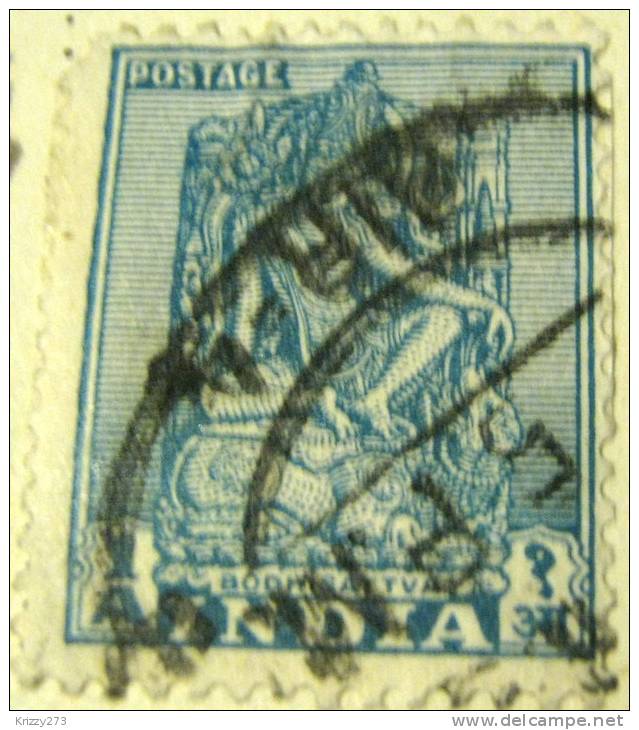 India 1949 Bodhisattva 1a - Used - Used Stamps