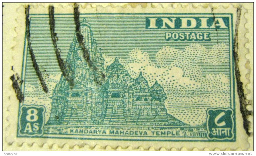 India 1949 Kandarya Mahadeva Temple 8a - Used - Usati