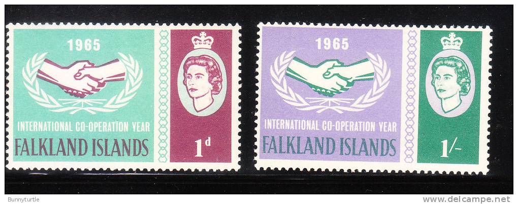 Falkland Islands 1965 Int'l Cooperation Year ICY Issue Omnibus MNH - Falkland Islands