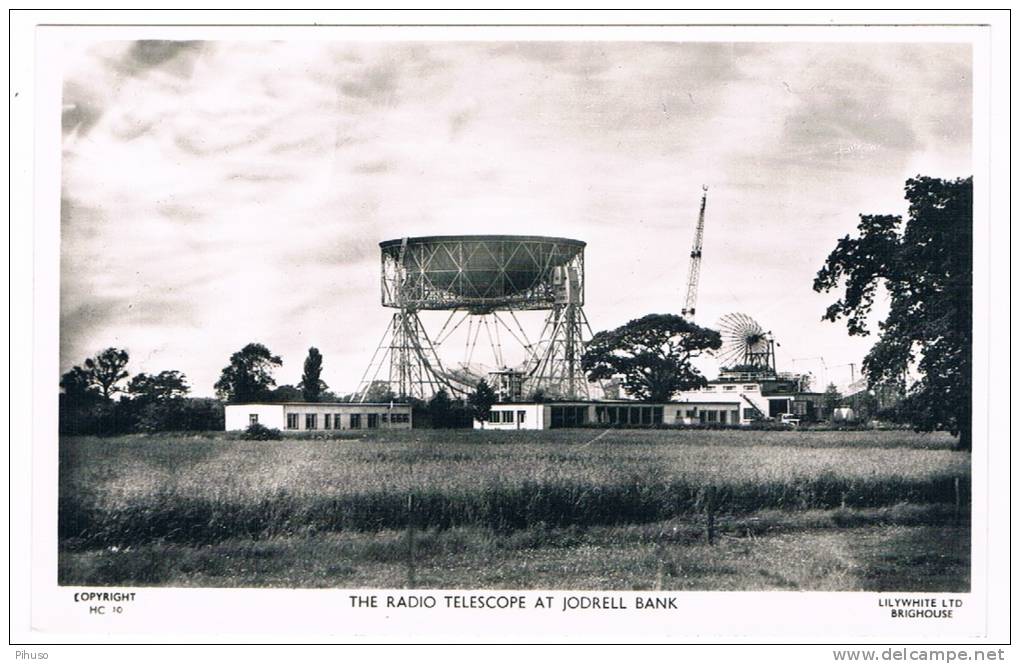 UK1437    JODRELL BANK : The Radio Telescope - Andere & Zonder Classificatie