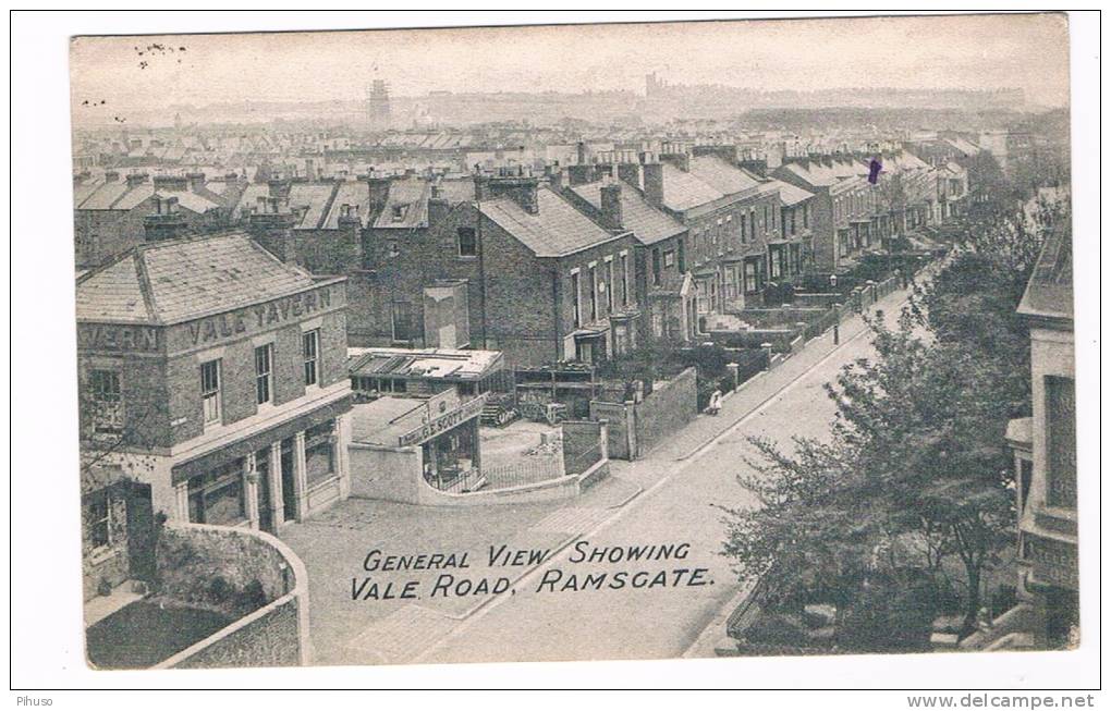 UK1441    RAMSGATE : General View Showing Vale Road - Ramsgate