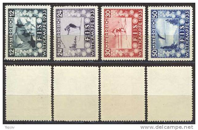 OESTERREICH - AUSTRIA  -  FIS  -  SPORT  - **MNH - 1933 - EXELENT - Ongebruikt