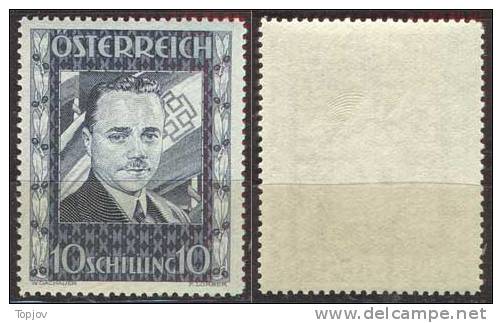 OESTERREICH - AUSTRIA  -  DOLLFUSS  - **MNH - 1936 - EXELENT - Ongebruikt