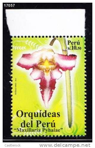 T)2011,PERU, ORCHIDS OF PERU,MNH. - Peru