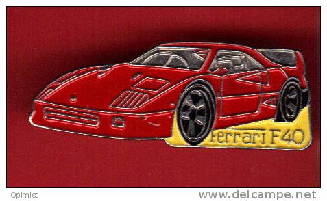 23158-pin's Ferrari.F40.signé Yoshinori Bijoux En France - Ferrari