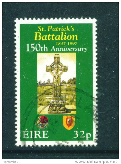 IRELAND  -  1997  St Patrick's Battalion  32c  FU  (stock Scan) - Used Stamps